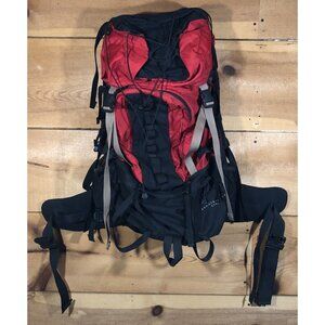 EMS Longtrail LT 4700 Internal Frame Backpack Nylon Outdoors Hiking Trail Red
